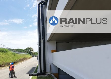 Un edificio del ITSE con sistema sifónico RAINPLUS